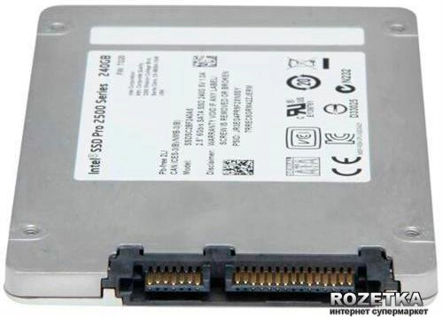 SSD диск Intel Pro 2500 Series 240GB 2.5" SATAIII MLC (SSDSC2BF240H501) External - зображення 2