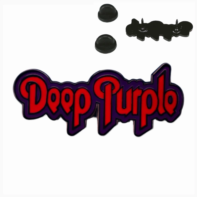 Пін Deep Purple (logo) (pncn-007) - Фото 1 Пін Deep Purple (logo) (pncn-007) - изображение 1