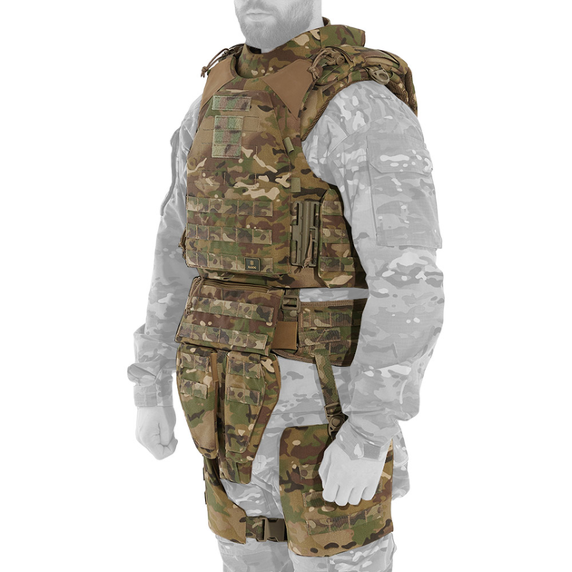 Модульний бронежилет Plastoon XM kit 6, multicam 4/1 клас ДСТУ light L - зображення 1