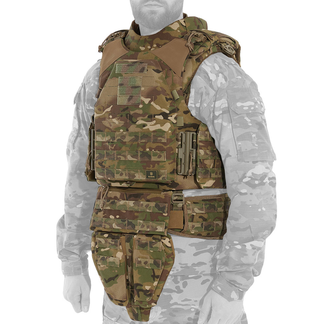 Модульний бронежилет Plastoon XM kit 5, multicam 4/1 клас ДСТУ L - зображення 1