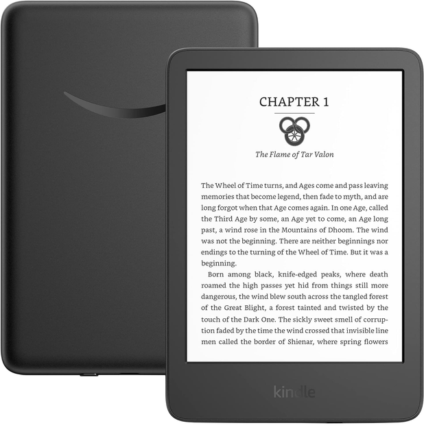 Електронна книга Amazon Kindle 11 2022 6 16 GB Black (0840268961879) - зображення 1