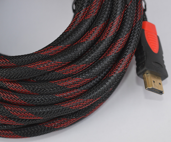 Кабель мультимедийный HDMI на HDMI 10м / 4k / 3D / HDR / (020j) - Фото 6 Кабель мультимедийный HDMI на HDMI 10м / 4k / 3D / HDR / (020j) - изображение 6