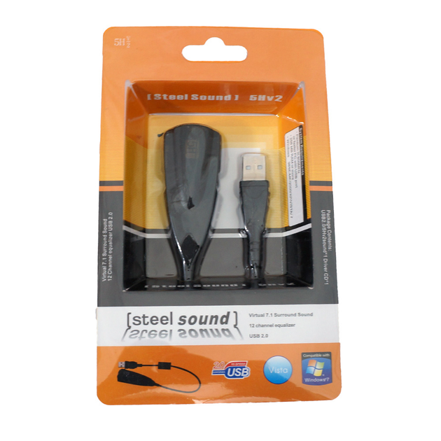 Звуковая карта UKC 5HV2 (USB sound card) имеет разъемы 3,5 мм. - изображение 1