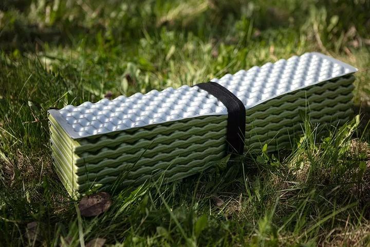 Складний каремат NEO Tools 185 x 56 см Green 63-161 (5907558499582) - зображення 9