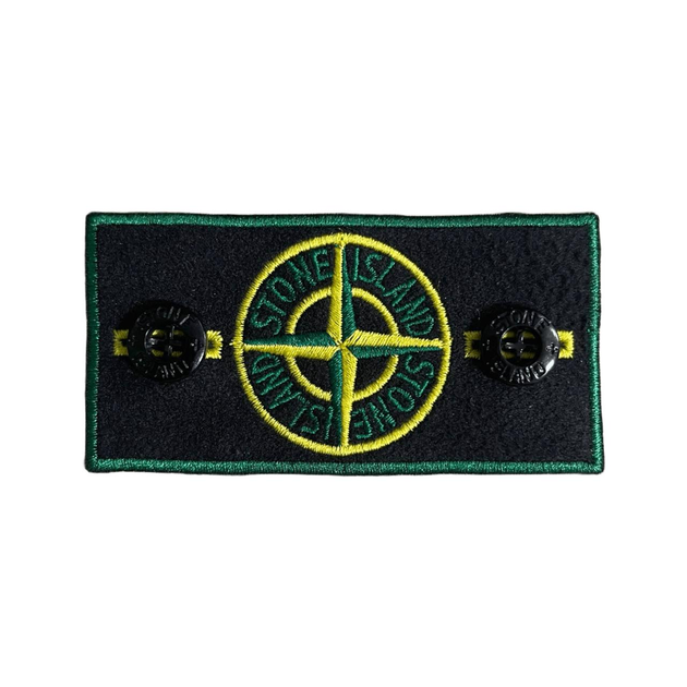 Патч Стон Айленд (Stone Island) Vintage + 2 гудзики Чорний – фото ...