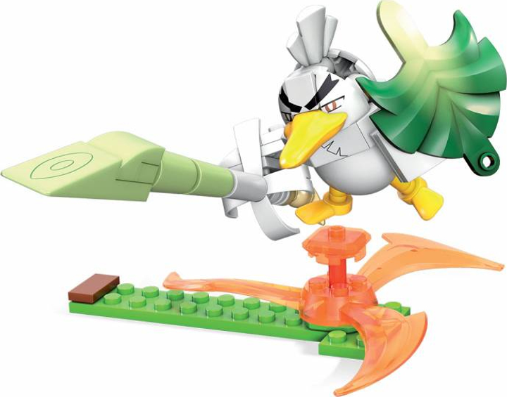 Zestaw Mega Construx Pokemon Pok Mon Sirfetchd - 73 Pieces Multi (0887961928655) - obraz 1