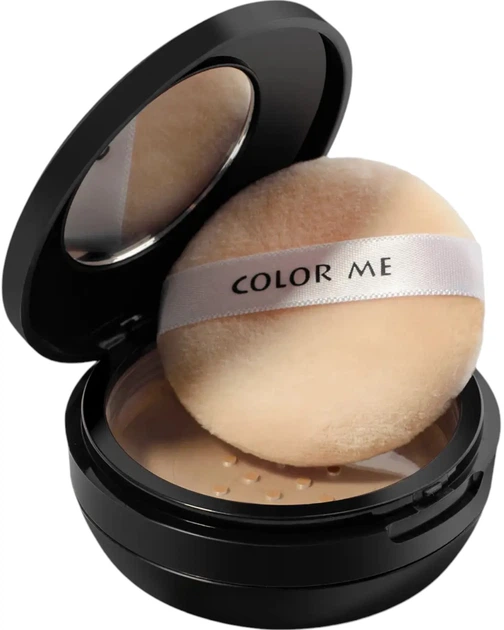 Пудра розсыпчатая Color Me 15 г 32 Светлый беж (8014533607782) - Фото 2 Пудра розсыпчатая Color Me 15 г 32 Светлый беж (8014533607782) - изображение 2