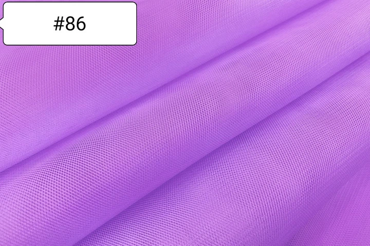 Тканина Фатин Бузковий №86 - зображення 3
