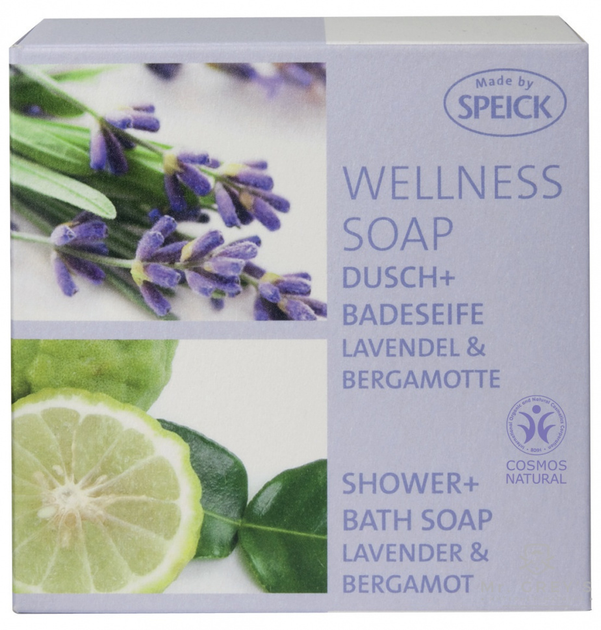 Мило Wellness Soap Lavender & Bergamot Made by Speick 200 г - изображение 2