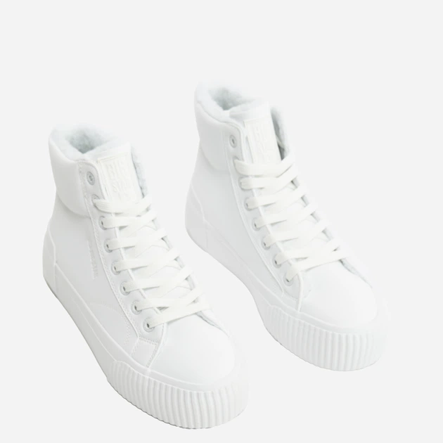 Sneakersy damskie ocieplane Big Star OO274794 41 Białe (5900714802530) - obraz 2