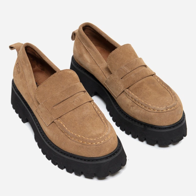 Loafersy damskie zamszowe Big Star OO274329 40 Brązowe (5900714818005) - obraz 3