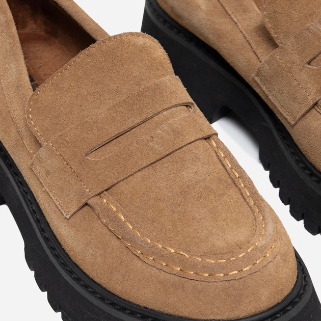 Жіночі лофери Big Star OO274329 41 Коричневі (5900714818012) - зображення 4