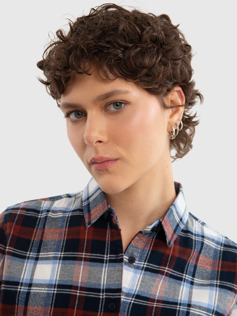 Koszula damska bawełniana Big Star Klingo 000 XL Wielokolorowa (5900714768706) - obraz 5