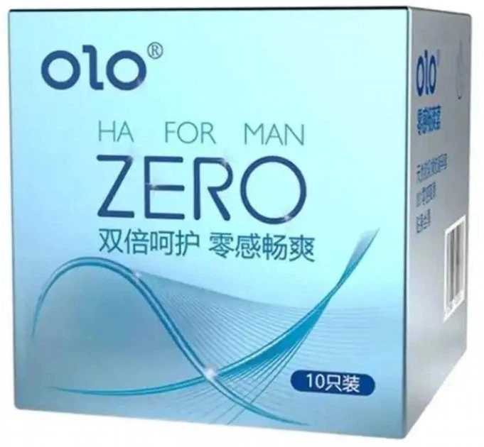 Презервативы OLO 0.01 ZERO ультратонкие с гиалуроновой кислотой 10 шт (ROZ6501053302) - Фото 1 Презервативы OLO 0.01 ZERO ультратонкие с гиалуроновой кислотой 10 шт (ROZ6501053302) - изображение 1