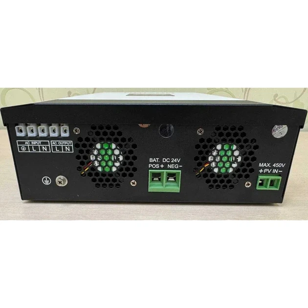 Джерело безперебійного живлення Гибридный инвертор Unisun Energy VM 3000 вт 24V - Фото 2 Джерело безперебійного живлення Гибридный инвертор Unisun Energy VM 3000 вт 24V - зображення 2