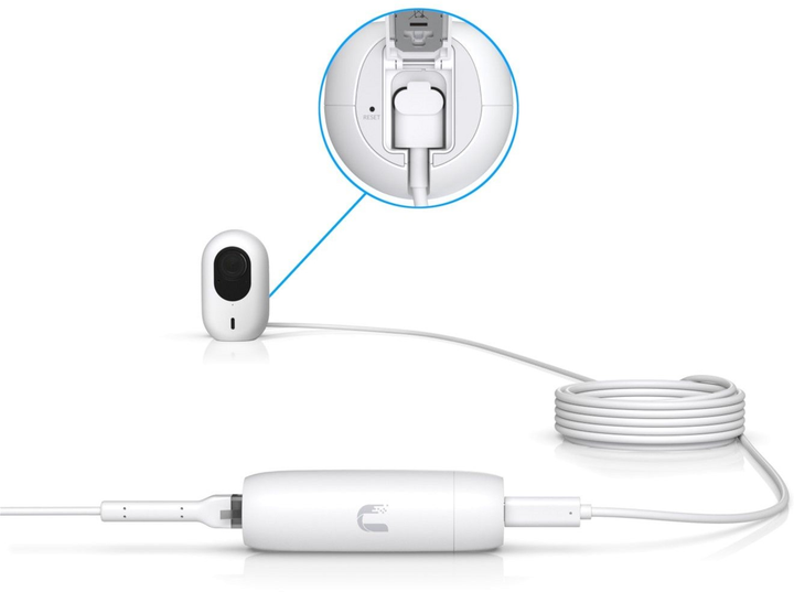Adapter PoE Ubiquiti RJ-45 to USB Type-C (UACC-Adapter-PoE-USBC) - obraz 5