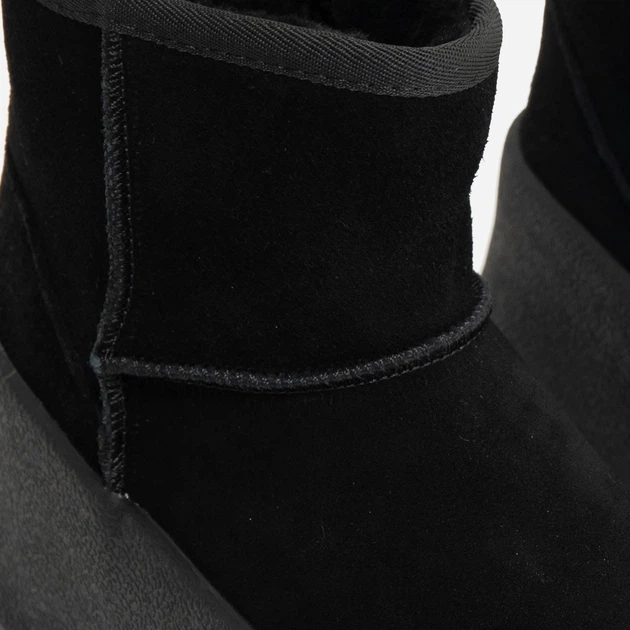 Śniegowce mukluki damskie skórzane Big Star OO274A213 40 Czarne (5900714808761) - obraz 6