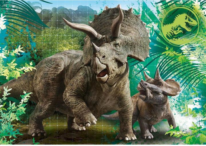 Puzzle 3 w 1 Clementoni Jurassic World 3 po 48 elementów (8005125252503) - obraz 4
