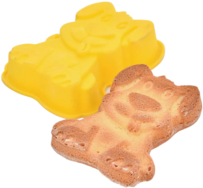 Набір аксесуарів для випічки Duka Mini жовтий 5 шт (5904422213688) - зображення 4