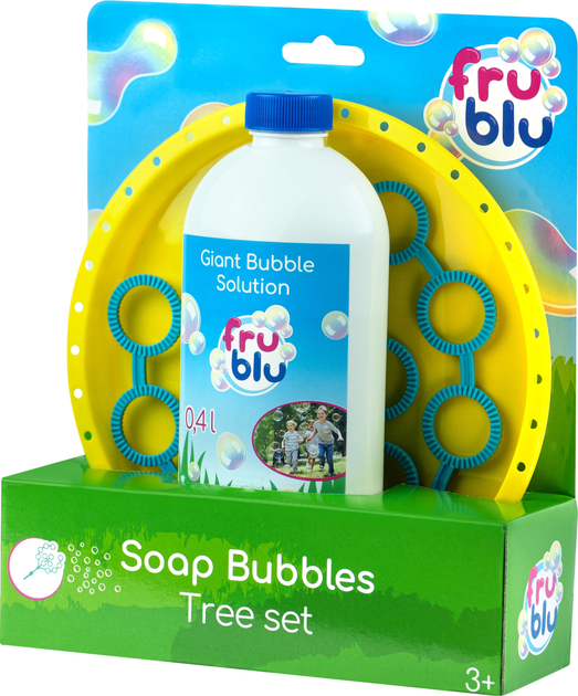 Zestaw do baniek mydlanych Fru Blu Drzewko + płyn 0.4 l 0483 (5904754604833) - obraz 5