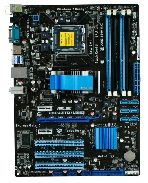Материнская плата Socket 775 ASUS P5P43TD/USB3 s775, СЛОТА