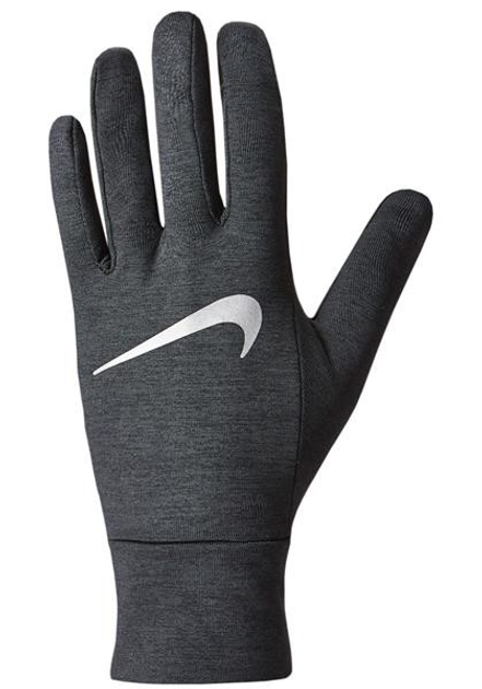 Жіночі бігові рукавички Nike Dri-Fit Fleece N1002577082 XS/S Grey (887791394132) - зображення 1