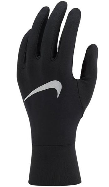 Rękawiczki damskie do biegania Nike Dri-Fit Accelerate N1001585082 M Czarne (887791367815) - obraz 1