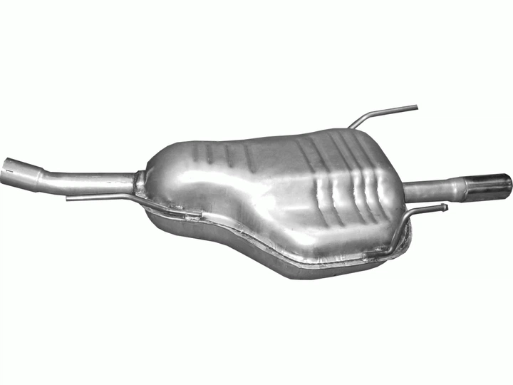 Глушник Opel Astra G 1.6i kombi 03-04 (17.28) Polmostrow - зображення 4