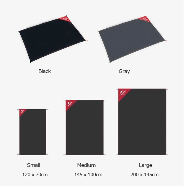 Коврик для пикника Naturehike NH17D050-B Moisture Proof Camping Picnic Mat Black - Фото 5 Коврик для пикника Naturehike NH17D050-B Moisture Proof Camping Picnic Mat Black - изображение 5