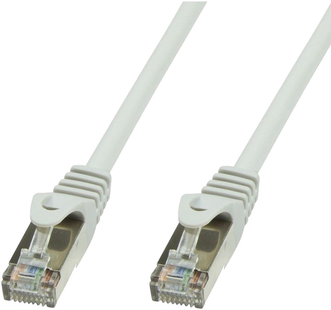 Patchcord Sharkoon Cat 6 S/FTP 15 m Szary (4044951020423) - obraz 2