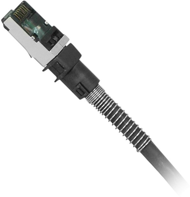 Patchcord Patchsee Cat 6a FTP 3.1 m Czarny (1043010100062) - obraz 2