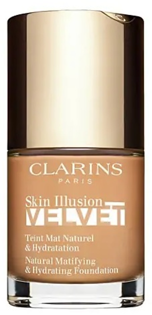 Тональний крем для обличчя Clarins Skin Illusion Velvet Матуючий 112C Amber 30 мл (3380810482485) - зображення 1