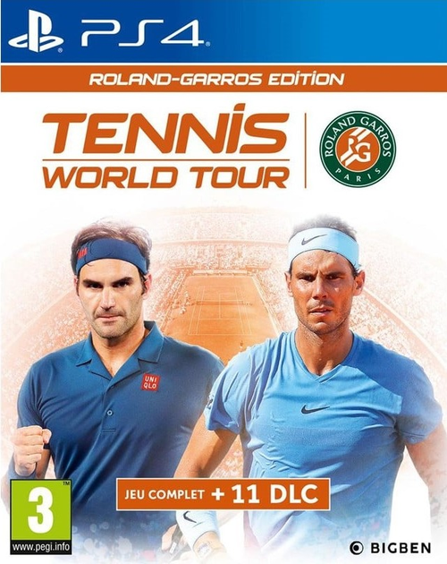 Gra PS4 Tennis World Tour: Roland-Garros Edition (Blu-płyta) (3499550374827) - obraz 1