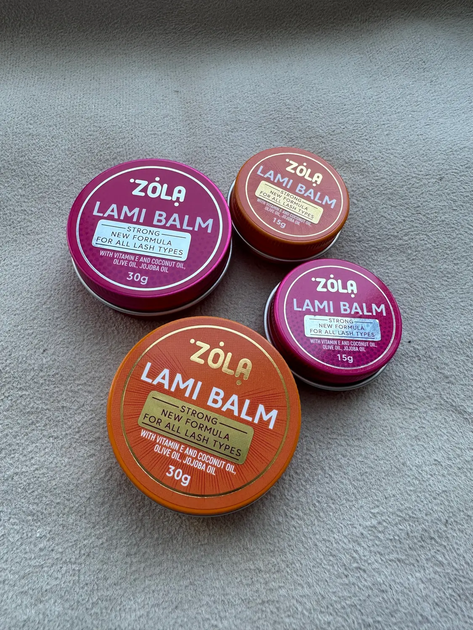 Клей для ламинирования ресниц Lami Balm Orange Zola 15 г - изображение 4