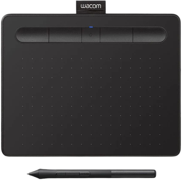 Tablet graficzny Wacom Intuos Small Bluetooth Black (CTL-4100WLK-N) - obraz 1