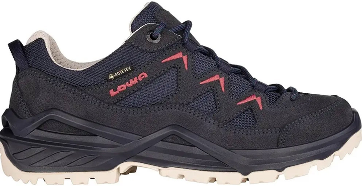 Кроссовки Lowa Sirkos Evo GTX LO W 37 Navy-Redwood - изображение 1