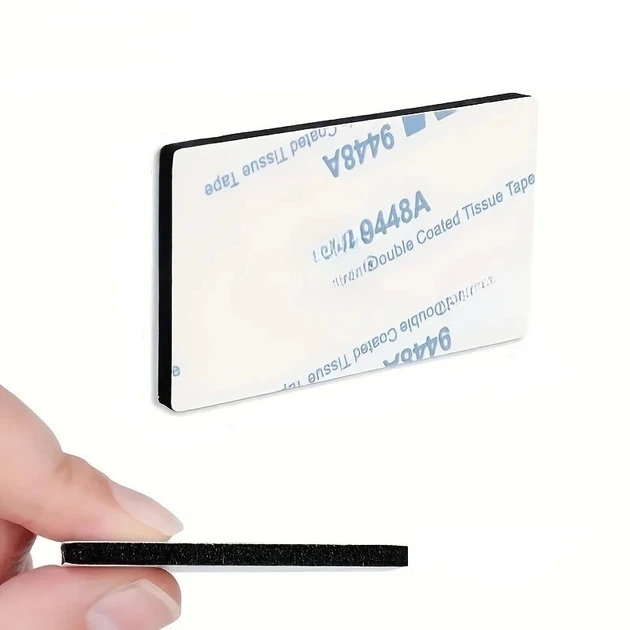 Двухсторонний 3М VHB скотч для дома, в авто Strong Black 20х30 мм (3 шт) (A-68099) - изображение 8
