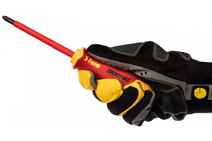 Отвертка высоковольтная Felo Ergonic H2х100х106 мм, PlusMinus 1000 В, CrMoV сталь 41620390 (11083) - Фото 3 Отвертка высоковольтная Felo Ergonic H2х100х106 мм, PlusMinus 1000 В, CrMoV сталь 41620390 (11083) - изображение 3