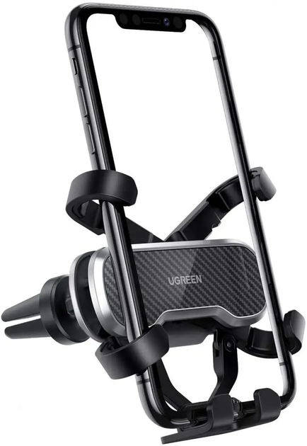 Авто держатель UGREEN LP228 Gravity Phone Holder for Car (80539) черный - изображение 2
