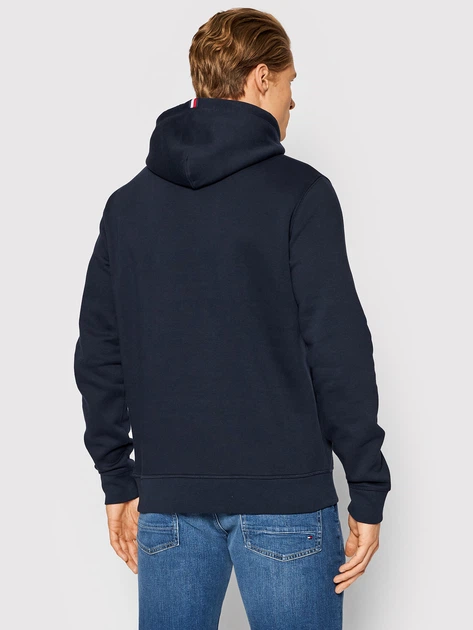 Худи Tommy Hilfiger Corp Graphic Blue MW0MW22204 L - Фото 2 Худи Tommy Hilfiger Corp Graphic Blue MW0MW22204 L - изображение 2