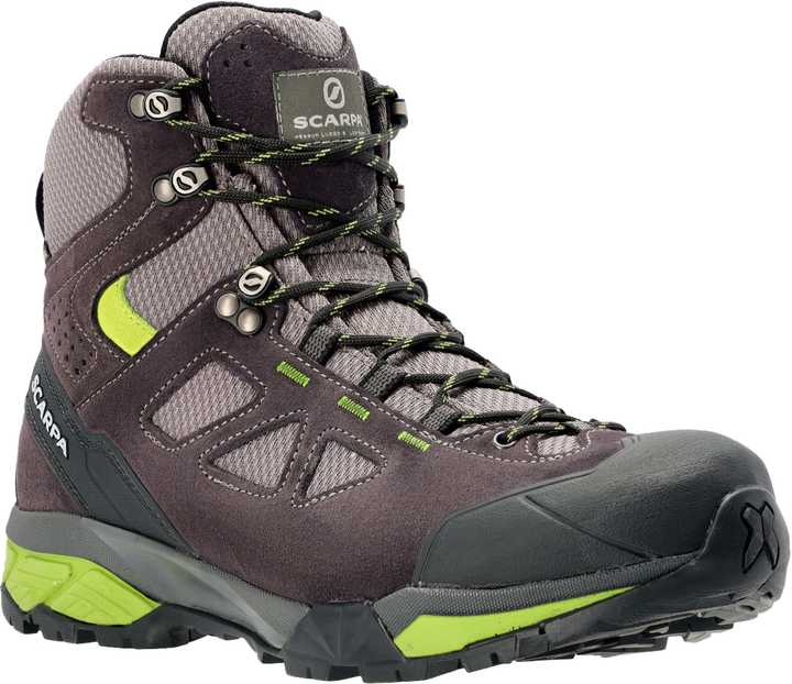 Ботинки Scarpa ZG Lite GTX 46,5 Dark Gray/Spring - изображение 1