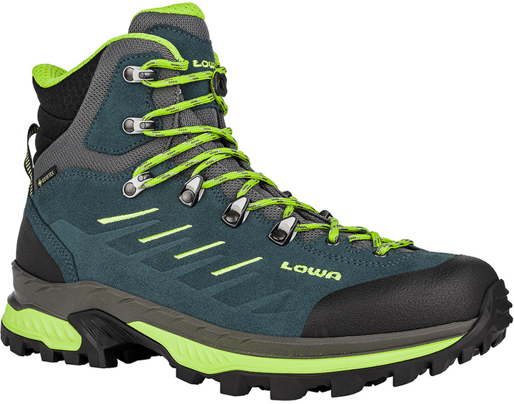 Черевики Lowa Randir GTX MID 41,5 Blue-Lime - зображення 2