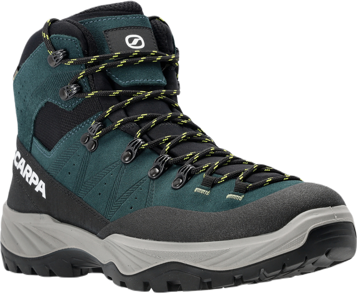 Ботинки Scarpa Boreas GTX 43,5 Petrol/Lime - изображение 1