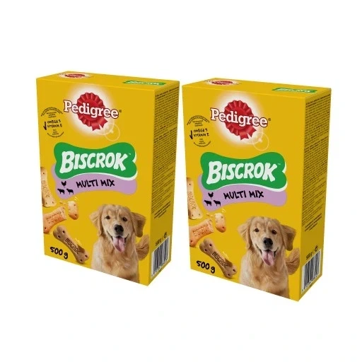 Печиво Pedigree Multi Biscrok 500 г Pedigree Biscrok печиво для собаки у формі кубиків 2x500 г Pedigree Cf83h - Фото 1 Печиво Pedigree Multi Biscrok 500 г Pedigree Biscrok печиво для собаки у формі кубиків 2x500 г Pedigree Cf83h - изображение 1