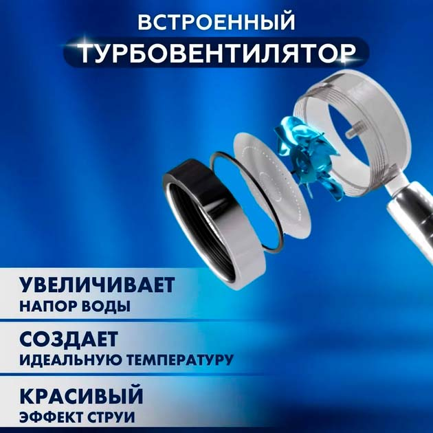 Душевые лейки с вентилятором - ROZETKA. Купить лейку для душа с ...
