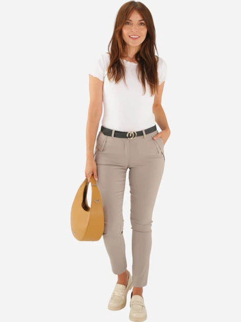 Штани жіночі Unisono 409347 M Бежеві (5906140612491) - зображення 3