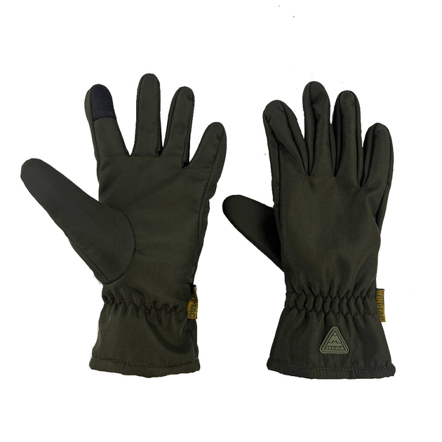 Тактичні рукавички WinTac Soft Shell Winter Olive M олива - изображение 2