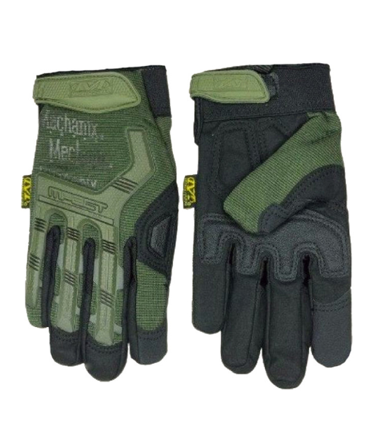 Тактичні рукавиці Mpact Mechanix Khaki L хакі - зображення 2