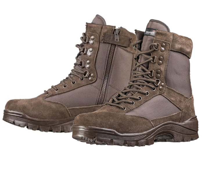 Берці MiL tec Braun Tactical Boots 43 коричневий 12822109 - изображение 1