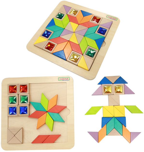 Łamigłówka Masterkidz Montessori Tangram (6955920014573) - obraz 2